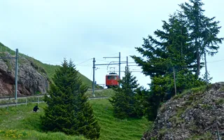 Rigi Bahn - panoramio (Taken on 9 June 2009)
