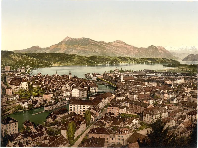 From Gutsch, Lucerne, Switzerland (between 1890 and 1900)
