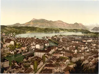 From Gutsch, Lucerne, Switzerland (between 1890 and 1900)