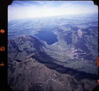 Goldau, Lake Zug, Rigi, Rossberg (09.10.1987)