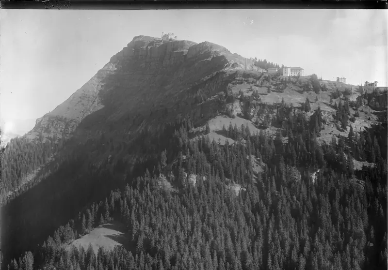 Rigi-Kulm, Rigi Relay v. W. from 1500 m (1925)
