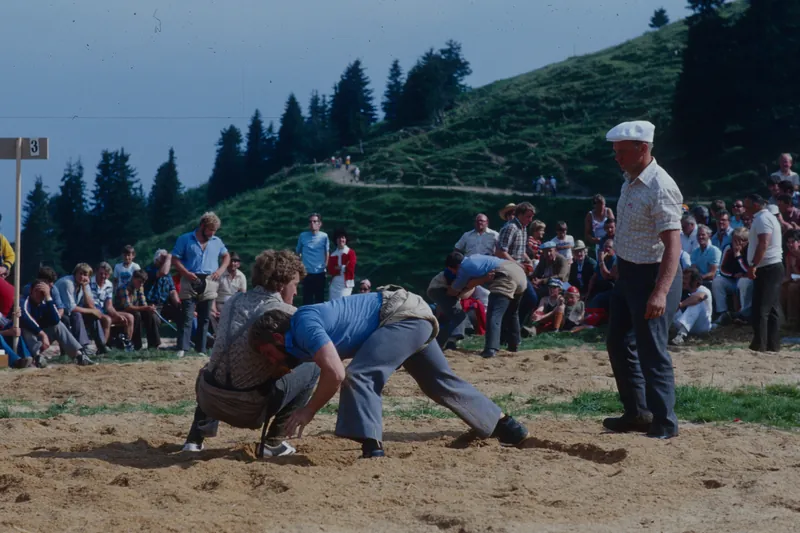 Rigi-Schwinget, wrestling festival (1974)