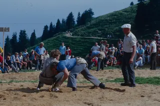 Rigi-Schwinget, wrestling festival (1974)