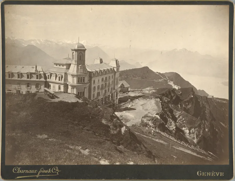 Rigi Kulm, Grand Hotel Schreiber (1885-1895)