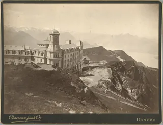 Rigi Kulm, Grand Hotel Schreiber (1885-1895)