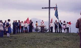 Rigi, St. Lawrence's Day in Kaltbad, Outdoor Church Service (1975)