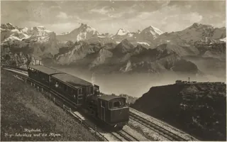 Rigi Railway, Rigi-Scheidegg and the Alps (vor 6/1937)