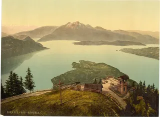 Lake of the Four Cantons, Pilatus, Switzerland (between 1890 and 1900)