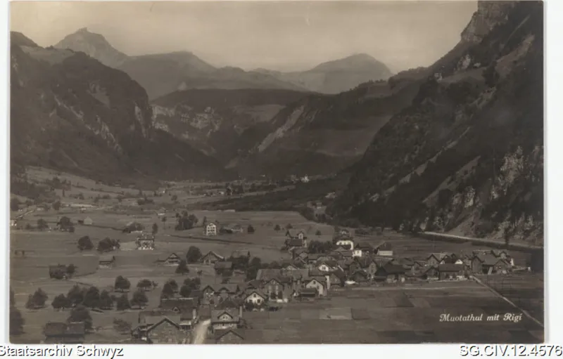 Muotathal mit Rigi (vor 1958)