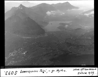Lowerzersee-Rigi, from Gross Mythen (1929)