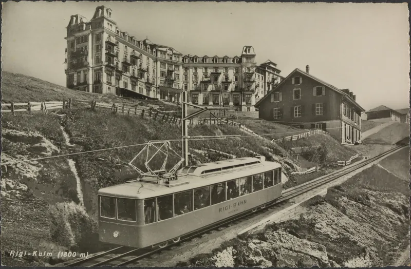 Rigi Kulm (1800 m) (ca. 1940)