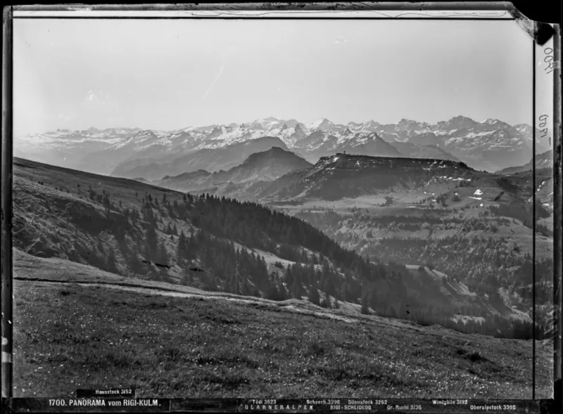 Rigi Kulm, Panorama (1906)