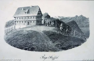 Gasthaus Rigi Staffel (ca. 1830)