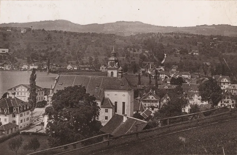 Küssnacht vom Rigi, Lake Lucerne and surroundings (1890)
