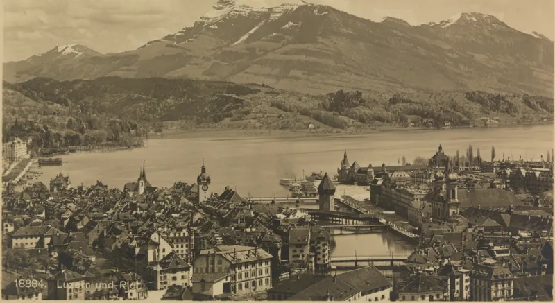 Lucerne and Rigi (ca. 1920)