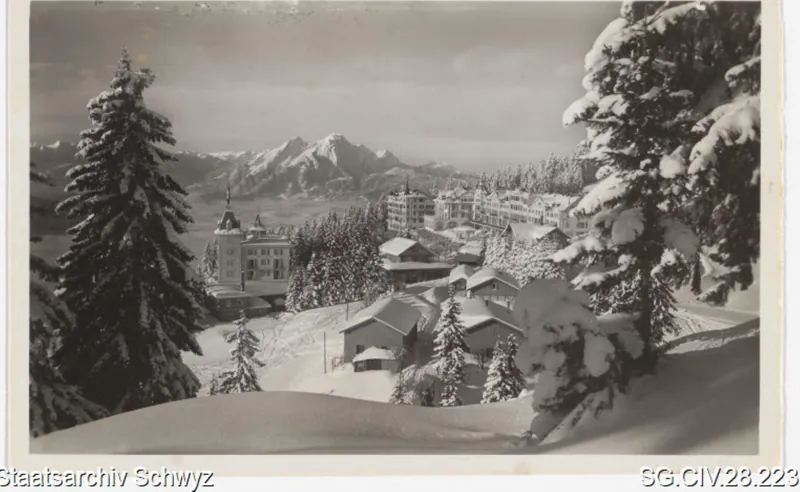 Rigi-Kaltbad, Blick mit Pilatus (keine Angabe)