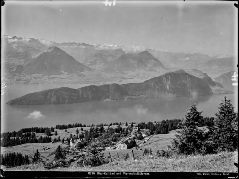 Rigi Kaltbad, Ortsgesamtansicht (approx. 1910)
