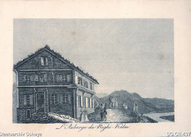 Gasthaus Rigi-Kulm (ca. 1816 - 1819)