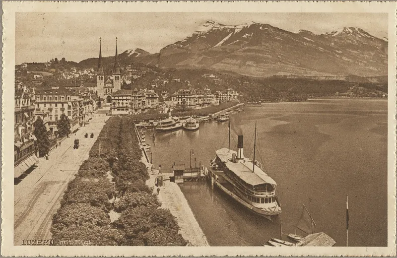 Lucerne, With Rigi (ca. 1905)