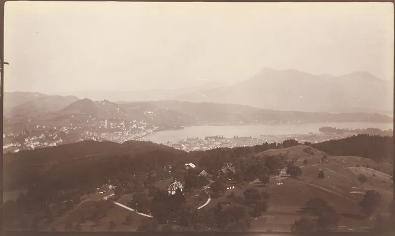 Lucerne from Sonnenberg (1909-1914)