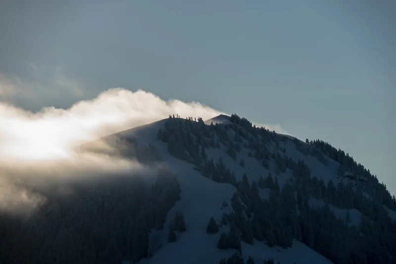 Fog lifting at Rigi (Würzenstock), Switzerland (Taken on 23 February 2014, 08:27:05)