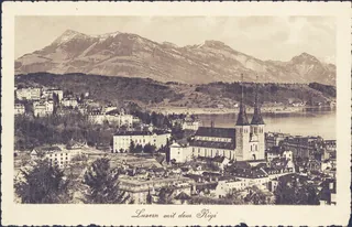 Lucerne with the Rigi (vor 10.5.1913)