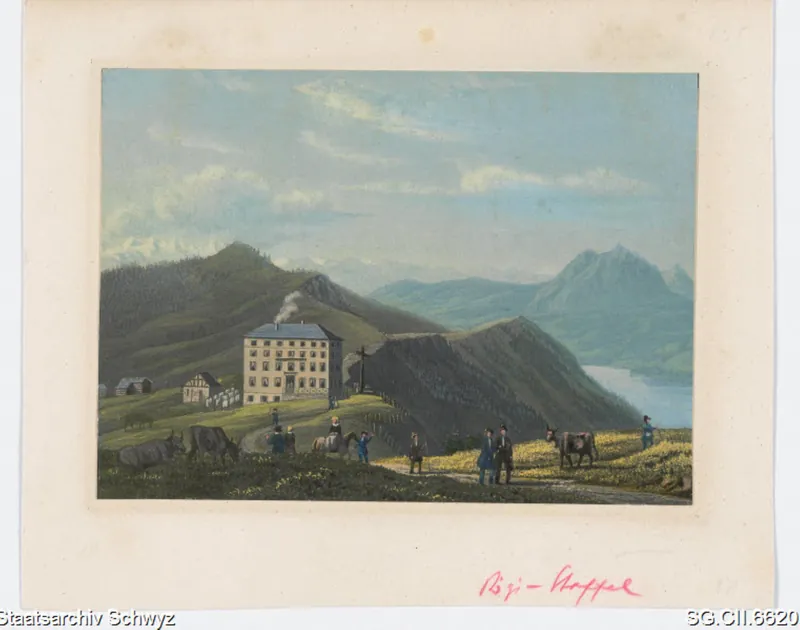Hotel Rigi Staffel (ca. 1850)