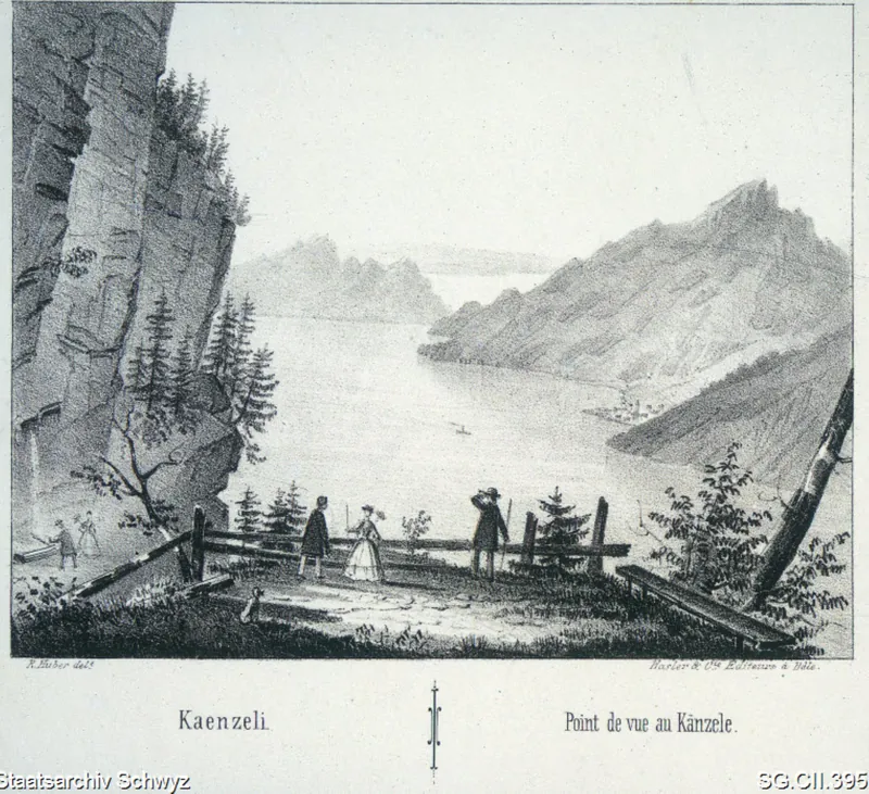 Rigi-Kaltbad: Känzeli (ca. 1830 - 1840)