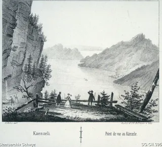 Rigi-Kaltbad: Känzeli (ca. 1830 - 1840)