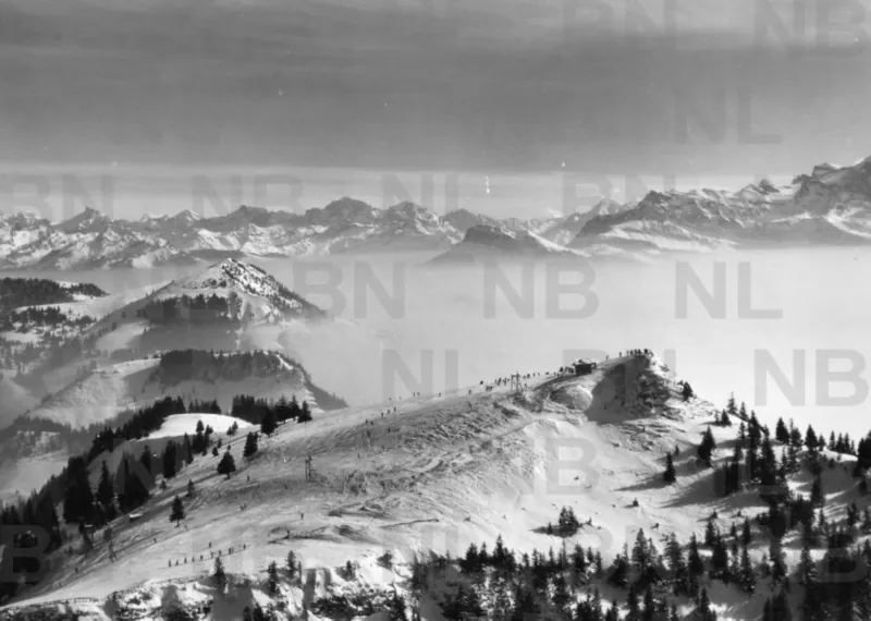 Rigi - Rotstock, Teilansicht (between 1952 and 1967)