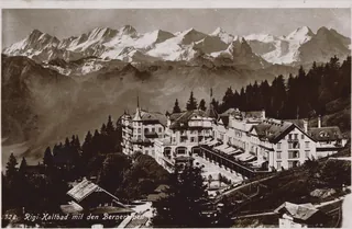 Rigi cold bath with the Bernese Alps (vor 29.06.1920)