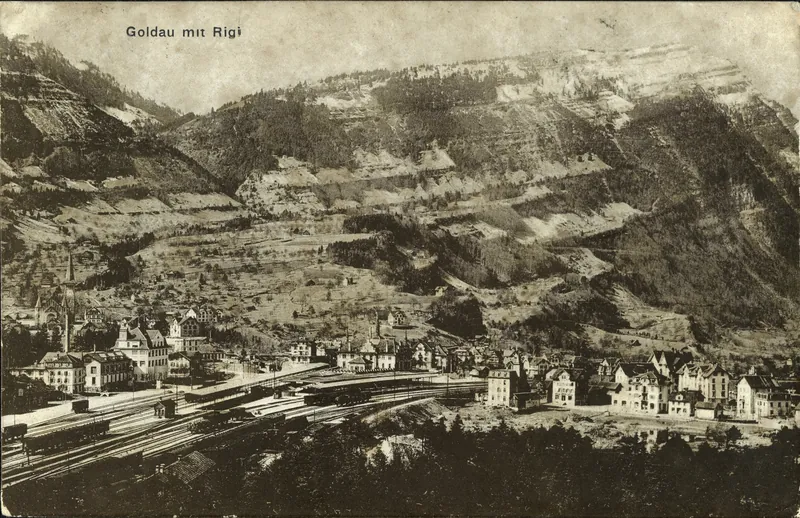 Goldau with Rigi (vor 15.9.1920)