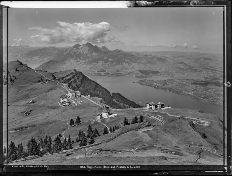 Rigi Kulm, Panorama (1906)