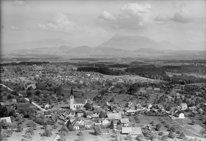 Hildisrieden with Rigi (08.05.1953)