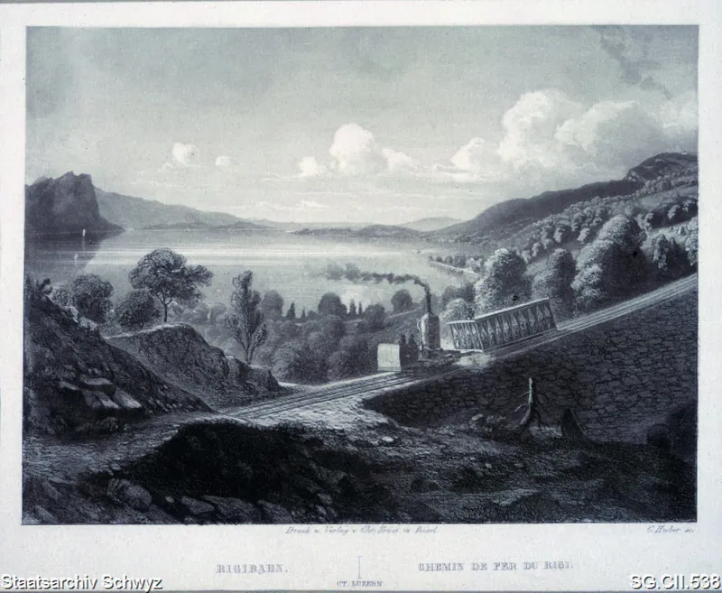 Rigi-Bahn (ca. 1880)