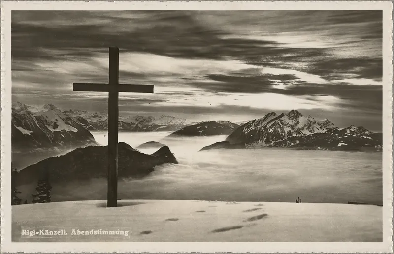 Rigi-Känzeli, evening mood (vor 31.3.1934)