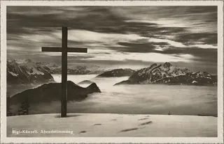Rigi-Känzeli, evening mood (vor 31.3.1934)
