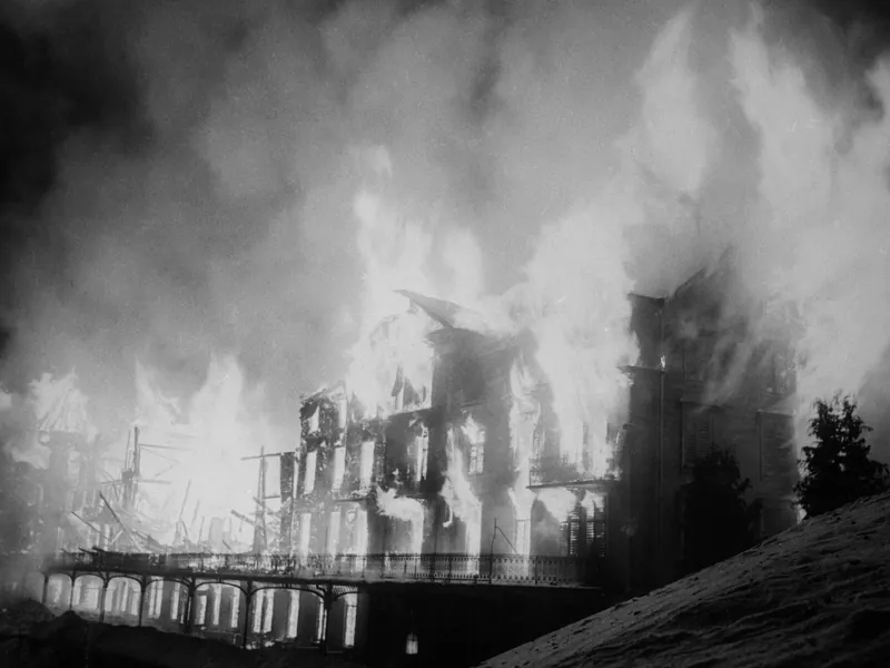 Grand-Hotel Rigi Kaltbad, Feuer (1961)