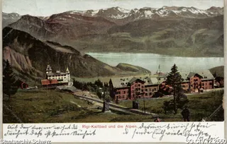 Rigi-Kaltbad und die Alpen (1905)