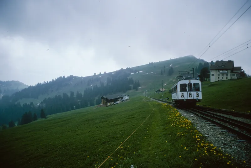Arth, Goldau, Arth-Rigi-Bahn ARB, today Rigibahnen AG (6/1995)