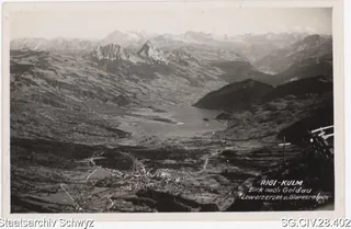 Rigi-Kulm, Blick nach Goldau, Lauerzersee und Glarneralpen (keine Angabe)