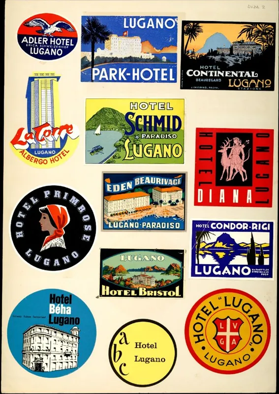 Abc Hotel Lugano, Adler Hotel Erica Schweizerhof, Eden Beaurivage, Hotel “Lugano”, Hotel Béha, Hotel Bristol, Hotel Condor- Rigi, Hotel Continental Beauregard, Hotel Diana, Hotel Primrose, Hotel Schmid Paradiso, La Torre Albergo Hotel, Park- Hotel