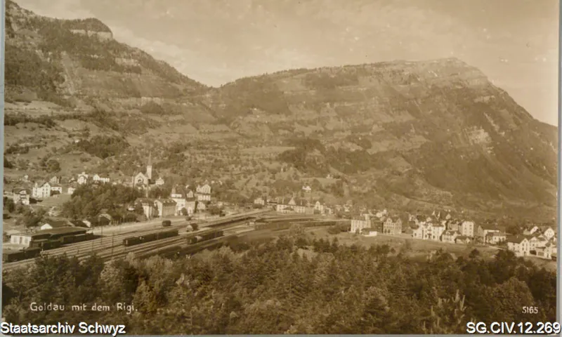 Goldau mit dem Rigi (keine Angabe)