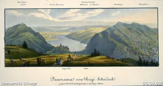 Rigi-Scheidegg: Panorama (1800 - 1850)