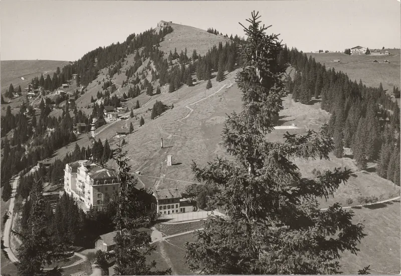 View from the Rigi toward the Uri Alps (ca. 1935)