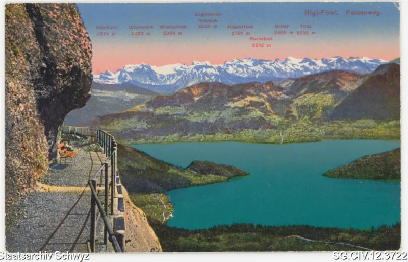 Rigi-First: Felsenweg (keine Angabe)