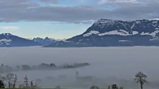 Udligenswil, sea of fog with Rigi (19.12.2020)
