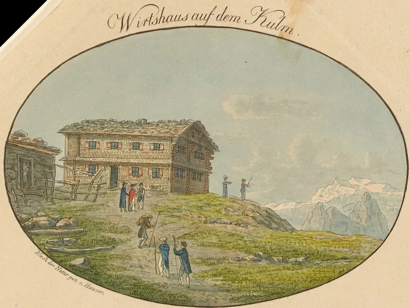 Wirtshaus auf dem Kulm (1818)