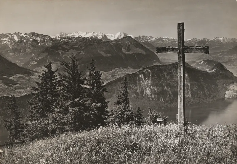 View from the Rigi towards the Bernese Alps (1930-1941)