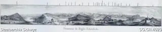 Panorama Rigi Scheidegg (ca. 1820 - 1840)